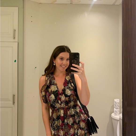 Gorgeous designer ba&sh formal maxi dress. Size XS-S but fits US 4/6. - Picture 10 of 12